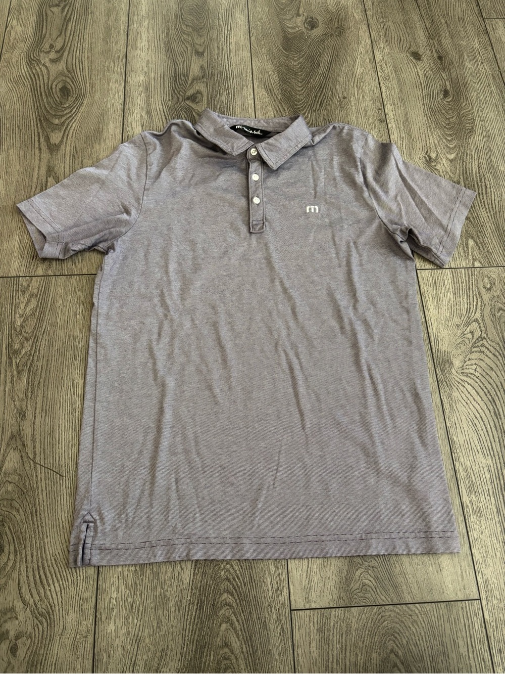 Travis Mathew Men's Polo Shirt in Light purple